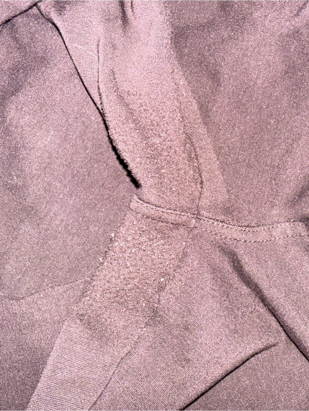 Michael Kors Dark Brown Slim Pull-On Pants - Picture 4 of 4